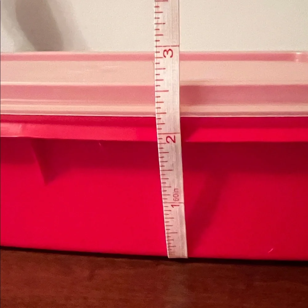 Red Tupperware Storage Containers - Picture 4 of 8